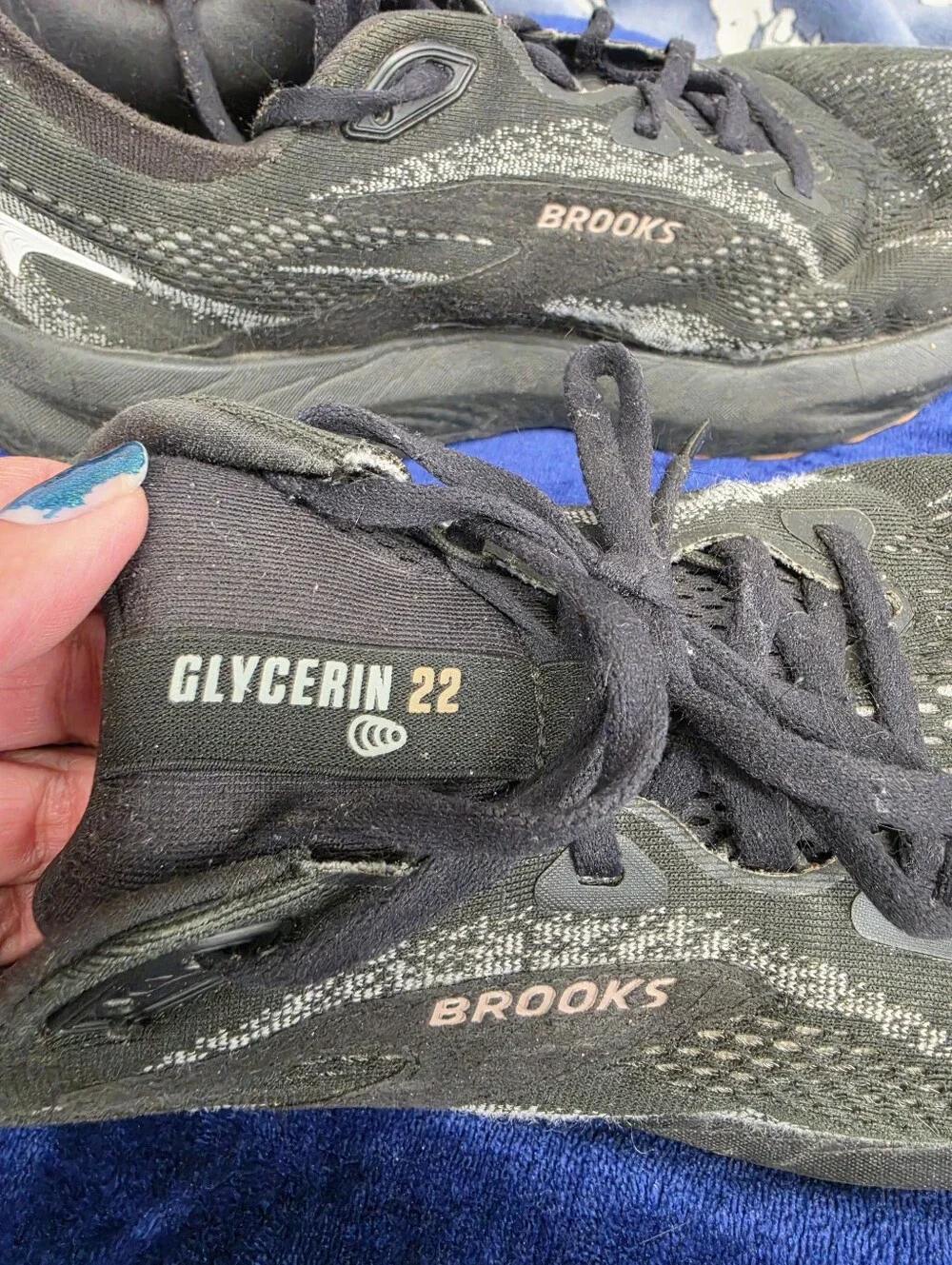 Brooks Black Men's Glycerin Running Sneakers